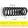 10pcs 65Mn Spring Steel Compression Spring 0.5 * 12 * 50mm (Wire Dia 0.5mm,OD 12mm,Length 50mm)
