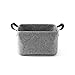 Produktbild Aufbewahrungskorb - Filz Korb Aufbewahrung Mit Zwei Henkeln | Faltbar Felt Storage Basket | Schrank Organizer Aufbewahrungsboxfür Regal, Wäsche,Schrank,Spielzeug | 39 * 39 * 25cm