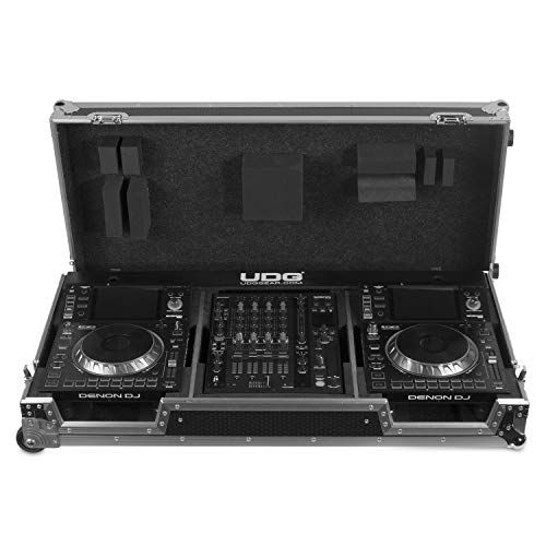 UDG Denon SC5000/X1800 + - Maletín con ruedas, color negro