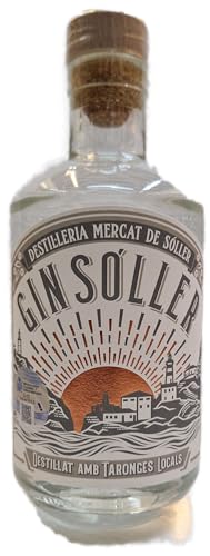Ginebra Soller Distilada con Naranjas Local 43% Alcohol 50cl