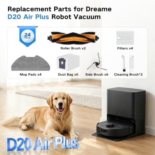 Image of VIEWALL D20 Air Plus Accessories Kit - for Dreame D20 Air Plus Robot Vacuum