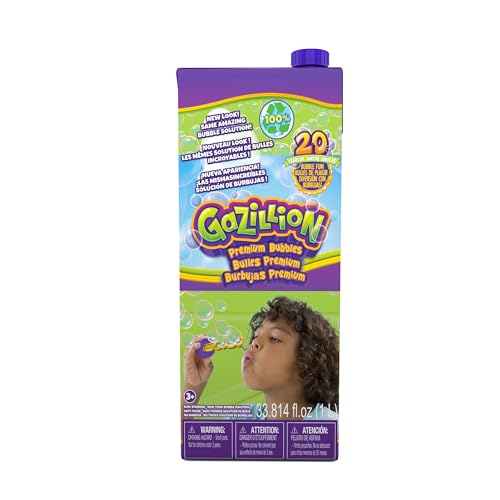Gazillion Bubbles, Original Premium Bubbles 1L Box: Giant, Vibran...