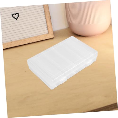 Cápsulas de plástico para monedas con caja organizadora transparente miniatura 5