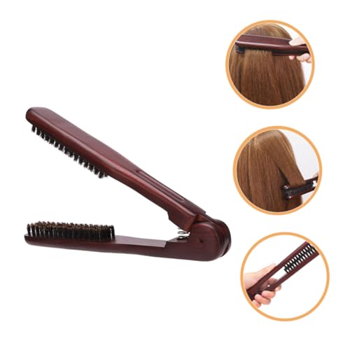 VICASKY Cepillo Peine para Alisado de Cabello de Doble Cara Estático, Portátil, Ergonómico para Peinar y Alisar, Ligero miniatura 4