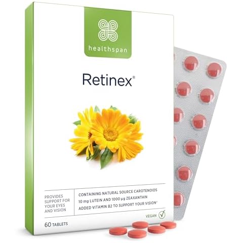 Healthspan Retinex Vegan Lutein Tablets Cover