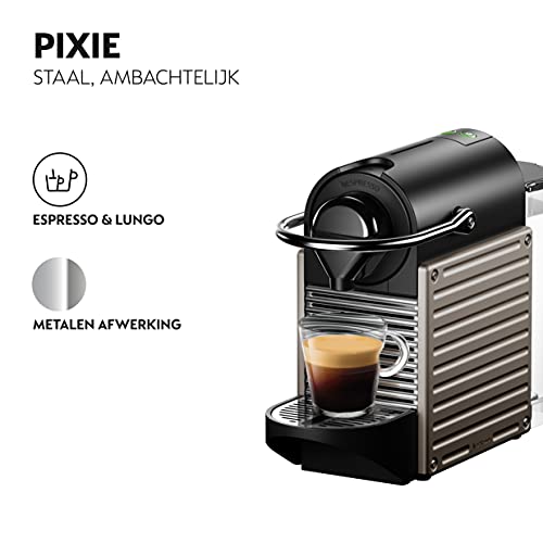 Krups Kapselmaschine Pixie XN304T | 19 Bar Druck | Automatische Abschaltung | Itelligente Espressomaschine | 0,7 L… – Bild 3