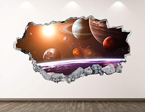 Vinilo Decorativo Galaxy Space 70" x 40" Negro miniatura 1