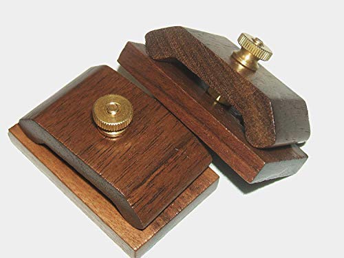 1 Pair Mini Walnut Hang-Ups Quilt Clamps Clips - Small #TOP1
