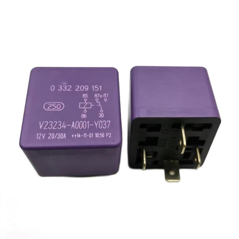 Relé Automotriz DC12V 20/30A 4 Pines Regiones