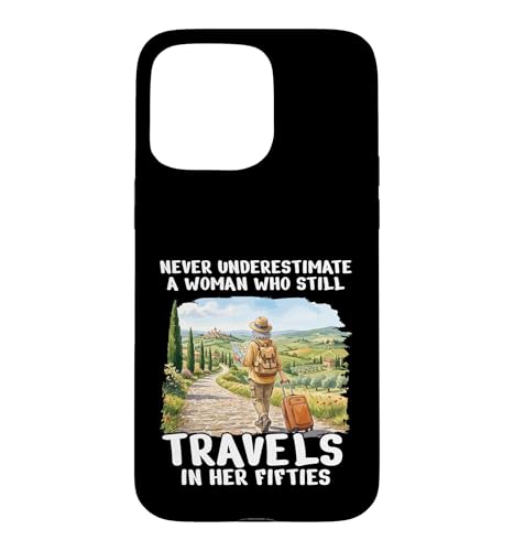 Never Underestimate Woman 50�� 50�� ���s�f�U�C�� �X�}�z�P�[�X iPhone 15 Pro Max �p