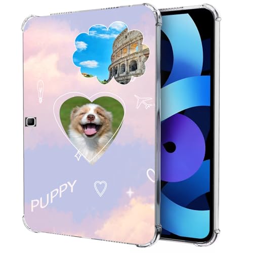 FortiCase Personalized Custom Case for Samsung Galaxy Tab 4 10.1 2015,Personalized Case,Design Your Own Photo Image,Slim Soft TPU Reinforced Corner,Shockproof Cover -TU3
