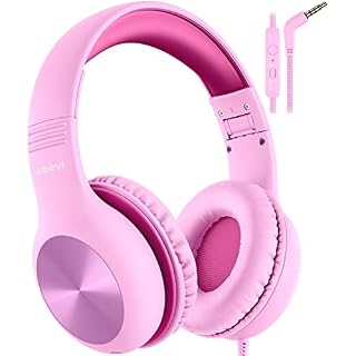 Nabevi Casque Audio Enfant, Casque Audio Enfant Filaire avec Microphone, 85/94dB Limite de Volume, Qualité Sonore HD… - Les Beatles, Paul McCartney, John Lennon, RIngo Starr, George Harrison