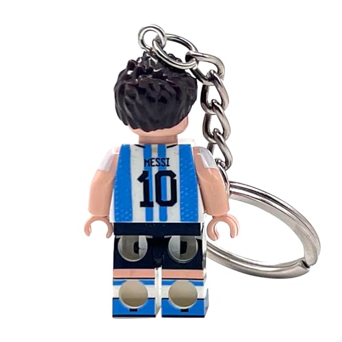 PAP Products Custom Messi Keychain – World Cup 2022 Champion Figure – Collectible Soccer Gift