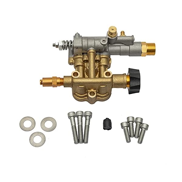 Simpson Cleaning 7107344 Manifold Replacement Kit for OEM Technologies 520002 Axial Cam Pressure Washer Pump, Gold