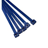 On1shelf® Lot De 10 Serre-câbles De Qualité Supérieure, 750 Mm X 9 Mm, 76,2 Cm, En Nylon Solide Et Long (noir