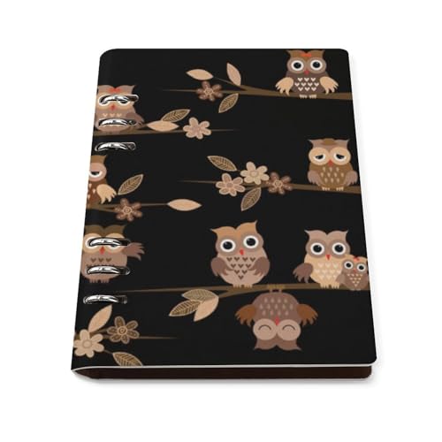 Carnet de notes A5 imperméable cuir marron : fini les pages perdues