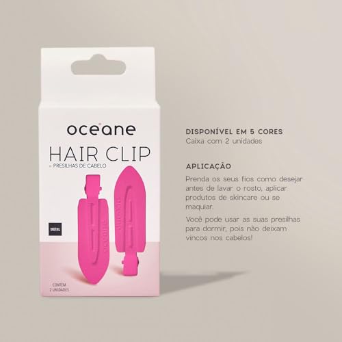 Océane Oceane - Hair Clip Edition - Presilhas De Cabelo Amarela
