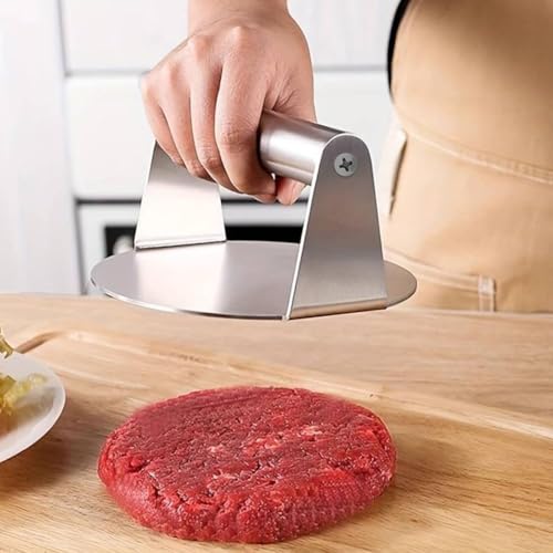 Prensa para Hamburguesas de Acero Inoxidable miniatura 1