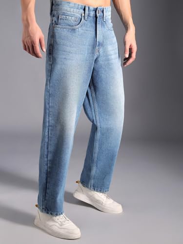 Image of HIGH Star Men's Regular Fit Mid Rise Jeans