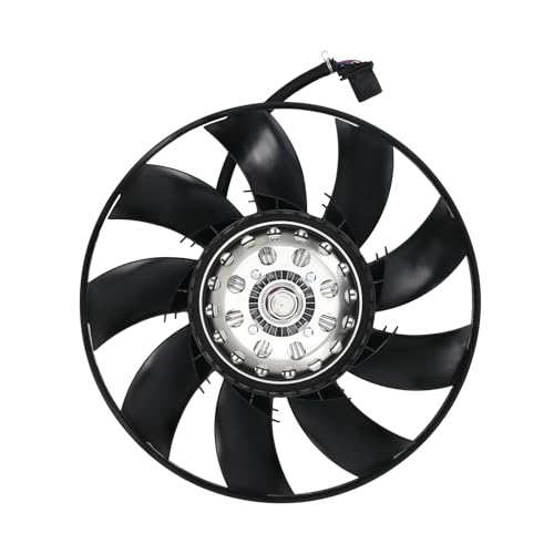 Image of maXpeedingrods Engine Radiator Cooling Fan Assembly for Range Rover Supercharged 2006-2009 for Range Rover Sport LE 2008 for Range Rover Sport Supercharged 2006-2009