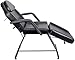 Beauty Style Professional Multi-Purpose Spa Facial Bed Tattoo Bed Salon Beauty Bed with Stool Black