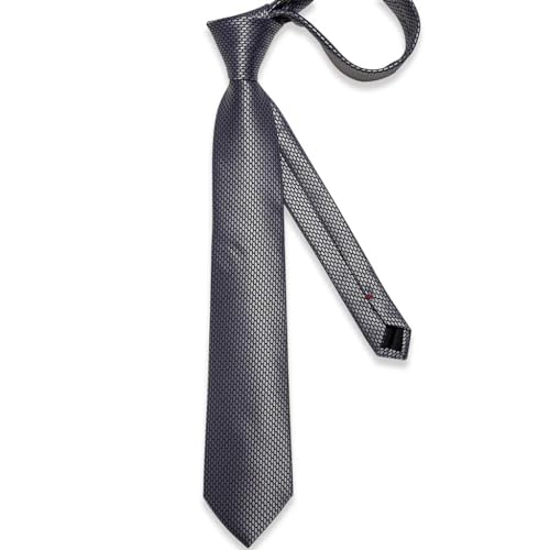 Corbata de Hombre a Cuadros de Seda y Poliéster miniatura 4