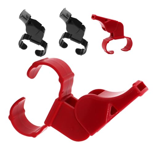 4 Pitos para árbitros con anillo para deportes miniatura 1