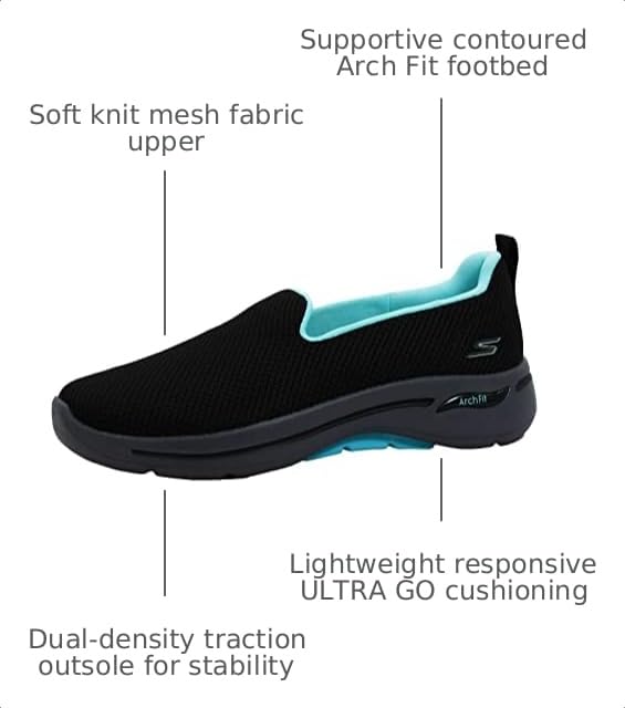 Image of Skechers Women's Go Walk Arch Fit Grateful