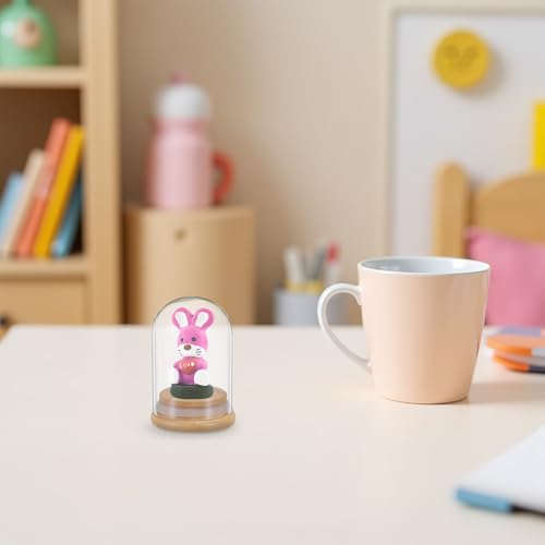 Cloche en verre étanche poussière pour protéger vos souvenirs précieux - 6