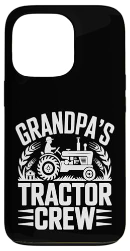 Grandpas Tractor Crew Farm ���̓� �X�}�z�P�[�X iPhone 13 Pro �p