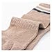 FLONAVTEX 3 Pairs Men Toe Socks Fashion Ankle Socks With Separate Fingers Cotton Five Finger Athletic Socks(3pairs color 04)