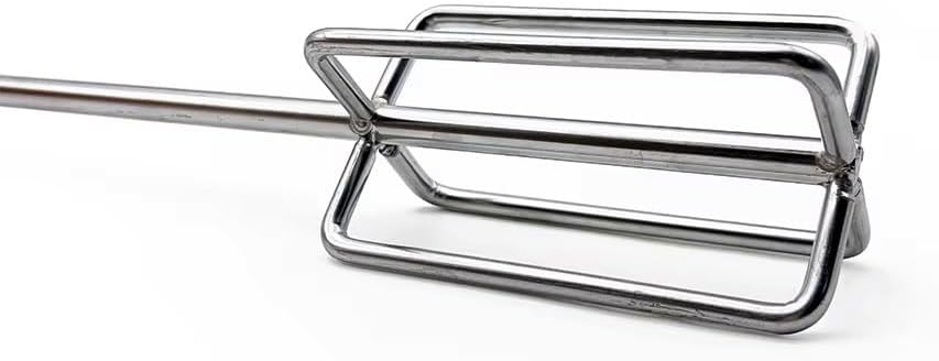 Stainless Steel Drill Stirrer/Mixer - 1/4 Inch Hex Drive (Heavy Duty) Homebrew Beer Brewy Tool