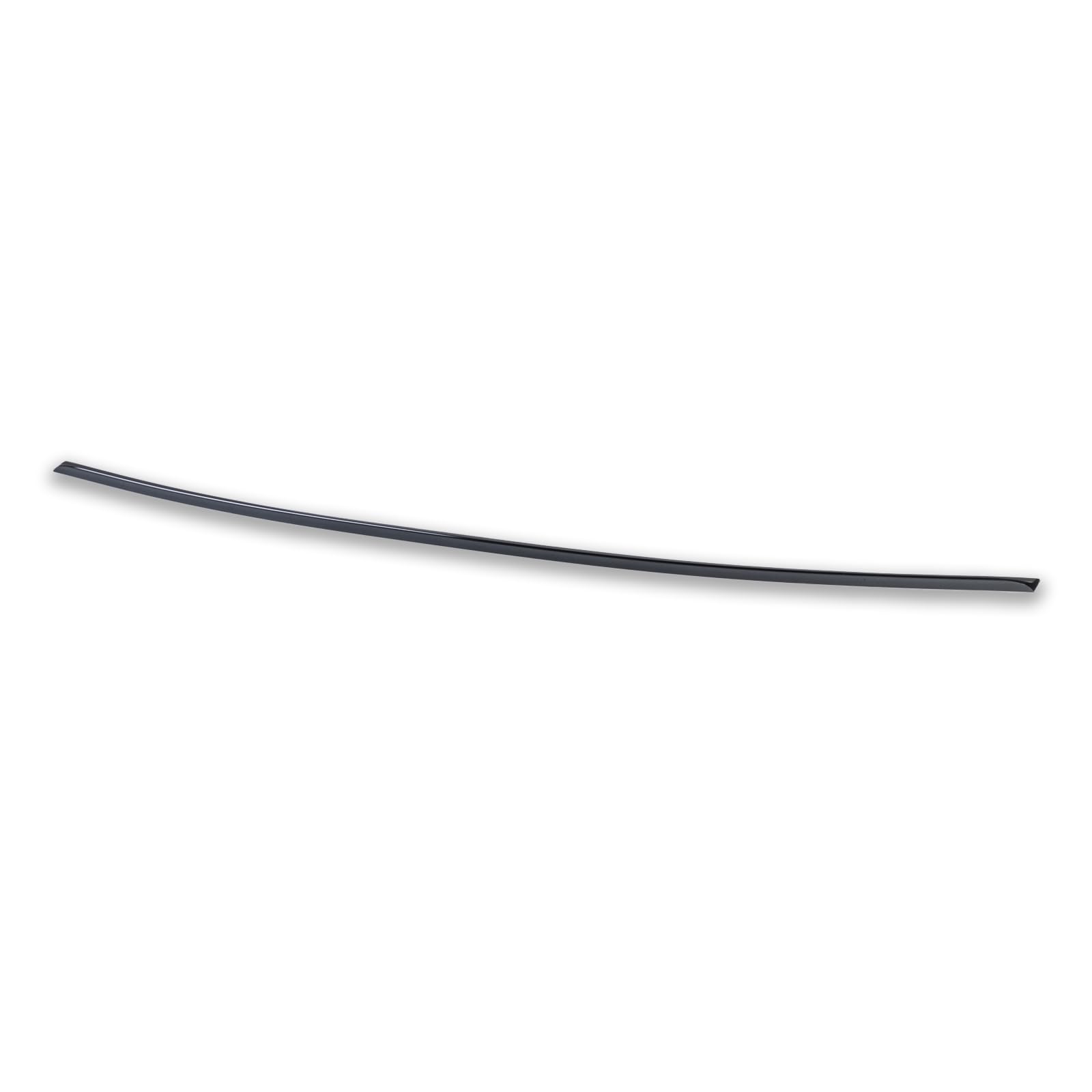 Fyralip Painted Trunk Lip Spoiler - Tuxedo Black Pearl (M7211) - For 1998-2012 Ford Crown Victoria