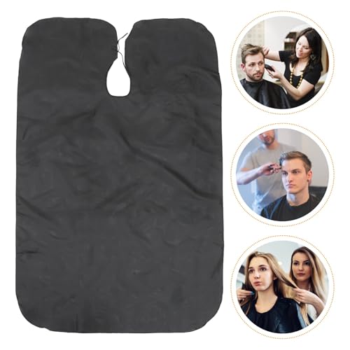 Set de 3 capas negras para corte de cabello 140x90 cm miniatura 7