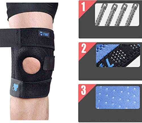 Protège-genou de running XL pour courir sans douleur malgré un ménisque sensible