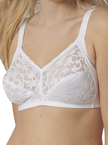 Triumph Women's Delicate Doreen N, Non-Wired Bra, White