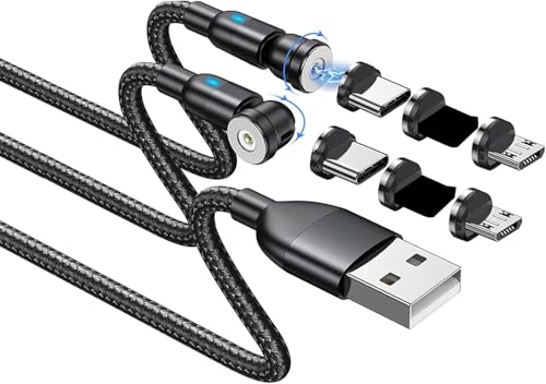�}�O�l�b�g �[�d�P�[�u�� 2.4A�}���[�d For iPhone Type-C �[�d�P�[�u�� 3in1 �[�d�R�[�h 540�x��] ���� For iPad Air/Pad Pro/For iPhone 13 / 12 / 11 / SE/Pixel�Ў葀�� 