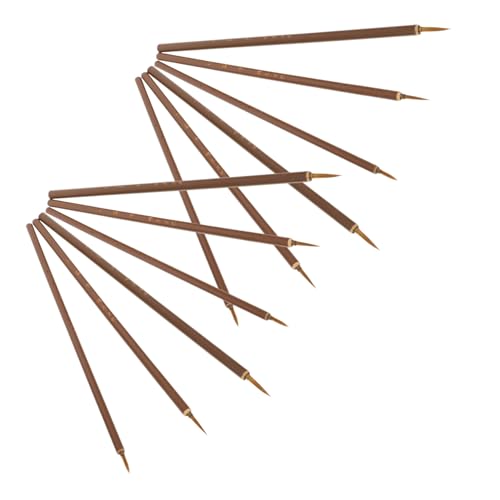 KALLORY 兼毫水彩毛筆 伝統的な書道用ブラシ 細密描画 水彩画 書写に 多機