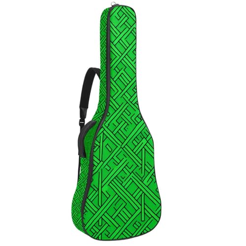 Sac de transport imperméable pour guitare avec poches multiples de rangement