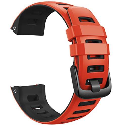 Bracelet montre Garmin Instinct 22mm GUMMMY silicone de rechange Tactical Solaire