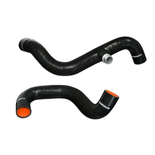 Image of Mishimoto MMHOSE-F250D-94BK Silicone Radiator Hose Kit Fits Ford 7.3 Powerstroke 1995-1997 Black