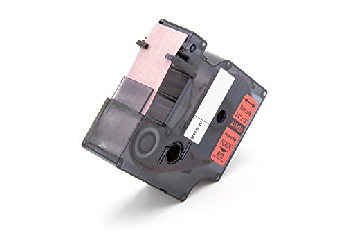 Ruban vinyle vhbw pour Dymo Rhino étiquetage de sécurité haute visibilité
