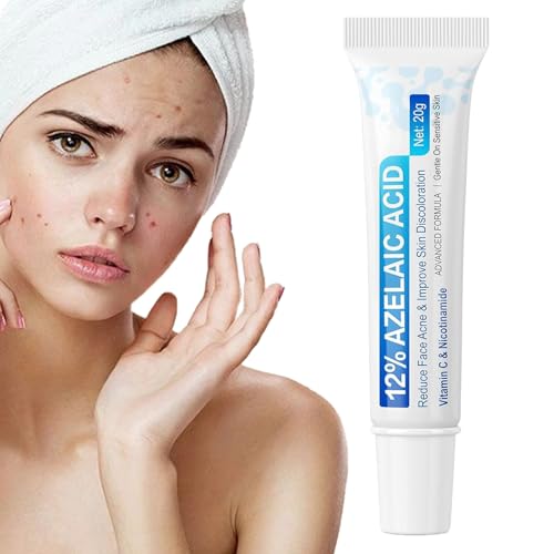 Loción para espinillas para la cara, loción limpiadora de poros, 20 g, gel de cuidado con efecto hidratante calmante aclarante para uso diario nocturno en pieles grasas y secas