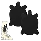 2pcs Protège-Tibias de Snowboard, Protections de 5mm d'Épaisseur Découpables Accessoires Ski et Snowboard pour Hommes Femmes et Jeunes (Style Tortue)