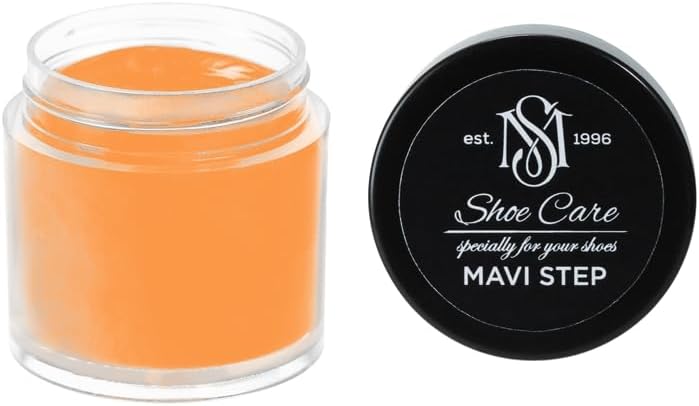 Nutritive Leather Spray - NCS S 1060-Y40R Bright Persimmon - Deep Conditioning & Shoe Color Restoration for Smooth Leather by MAVI STEP - 1.70 fl oz / 50 ml