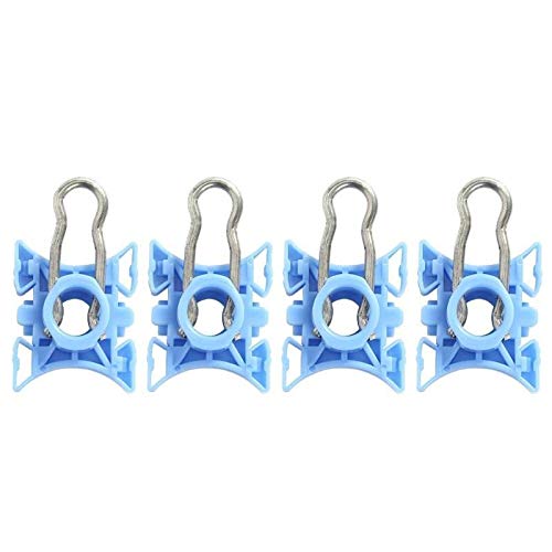 NO LOGO ZWQ-Spring 4Pcs Fensterheber Regulator Slider Clipverschluss Schiebedrehblock-Zusatz for Volvo 740 940 960 S80 XC70 XC90 V70 S60