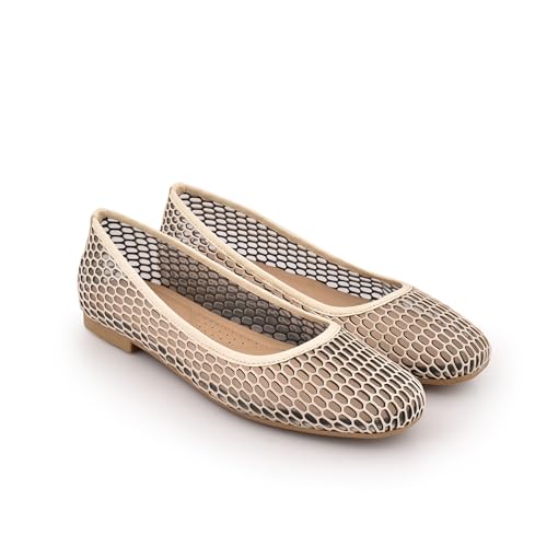 Image of CUSCINO Womens Breathable Net Ballet Flat