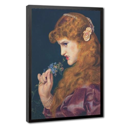 Impression sur toile Frederick Sandys tableau haut de gamme encadre a suspendre