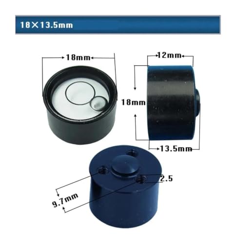 Nivel de burbuja de exactitud 10'/2mm para calibración exacta 3