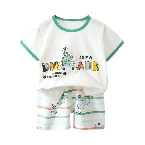 Image of LMYOVE Casual round-neck short-sleeved T-shirt and short suit summer beachwear